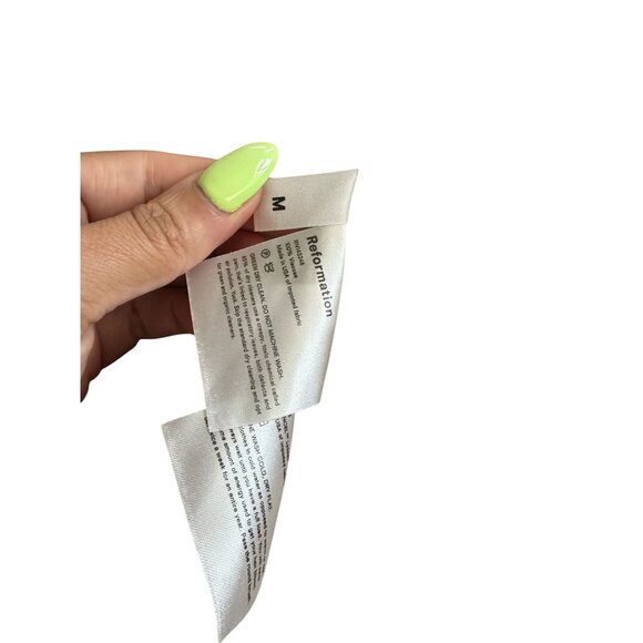 REFORMATION Tan Casual Blazer Jacket Size Medium - Picture 8 of 9